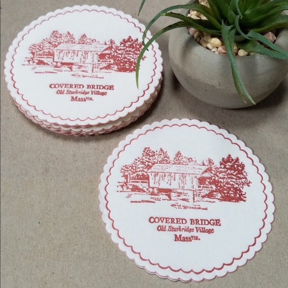 Vintage Accents Vintage Paper Coasters Poshmark